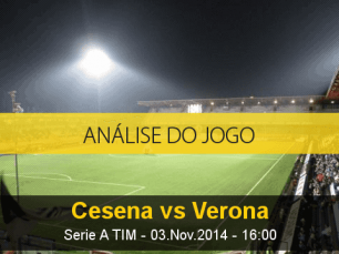 Análise do jogo: Cesena X Hellas Verona (3 Novembro 2014)