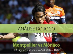 Análise do jogo: Montpellier vs Mónaco (24 Setembro 2014)