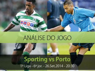 Análise do jogo: Sporting vs Porto (26 Setembro 2014)