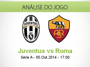 Análise do jogo: Juventus vs Roma (5 Outubro 2014)