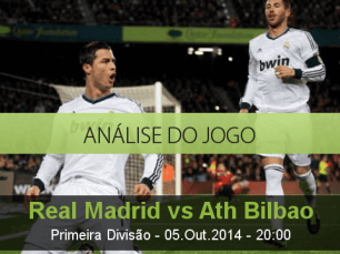 Análise do jogo: Real Madrid vs Athletic Bilbao (5 Outubro 2014)