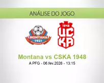 Montana vs CSKA 1948