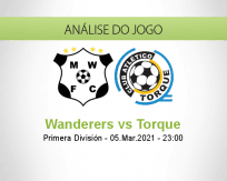 Prognóstico Wanderers Torque (05 Março 2021)