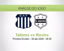 Talleres vs Riestra