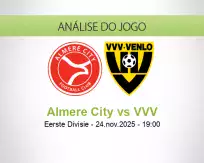 Prognóstico Almere City VVV (24 November 2025)