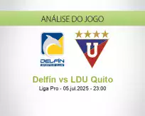Prognóstico Delfín LDU Quito (05 July 2025)