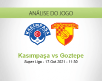 Prognóstico Kasımpaşa Goztepe (17 Outubro 2021)