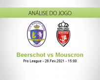 Prognóstico Beerschot Mouscron (28 Fevereiro 2021)