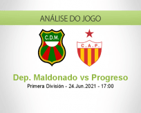 Prognóstico Dep. Maldonado Progreso (24 Junho 2021)