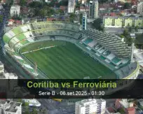 Prognóstico Coritiba Ferroviária (06 September 2025)