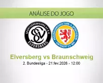 Prognóstico Elversberg Braunschweig (21 February 2026)