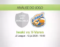Prognóstico Iwaki V-Varen (12 July 2025)