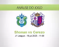 Prognóstico Shonan Cerezo (19 July 2025)