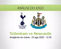 Prognóstico Tottenham Newcastle (03 August 2025)