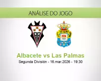 Prognóstico Albacete Las Palmas (16 March 2026)