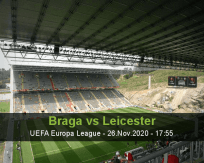 Prognóstico Braga Leicester (26 Novembro 2020)