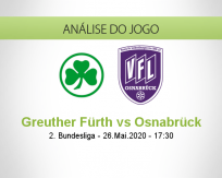 Prognóstico Greuther Fürth Osnabrück (26 Maio 2020)