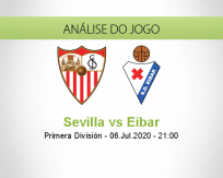 Prognóstico Sevilla Eibar (06 Julho 2020)