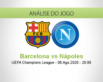 Prognóstico Barcelona Napoli (09 Agosto 2020)