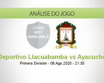 Prognóstico Deportivo Llacuabamba Ayacucho (09 Agosto 2020)