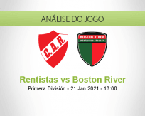 Prognóstico Rentistas Boston River (22 Janeiro 2021)