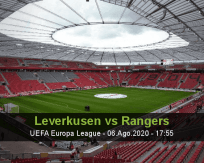 Prognóstico Bayer Leverkusen Rangers (06 Agosto 2020)