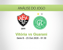 Prognóstico Vitória Guarani (23 Outubro 2020)