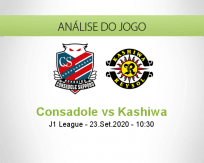 Prognóstico Consadole Sapporo Kashiwa Reysol (23 Setembro 2020)