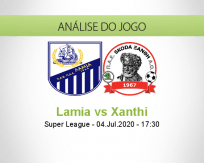 Prognóstico Lamia Xanthi (06 Julho 2020)