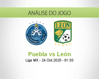 Prognóstico Puebla León (24 Outubro 2020)