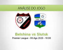 Prognóstico Belshina Slutsk (06 Agosto 2020)