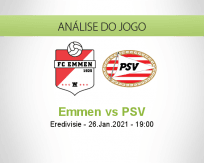 Emmen vs PSV