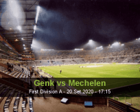 Prognóstico Genk Mechelen (20 Setembro 2020)