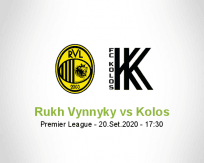 Prognóstico Rukh Vynnyky Kolos Kovalivka (20 Setembro 2020)