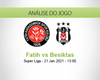 Prognóstico Fatih Besiktas (21 Janeiro 2021)