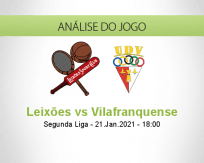 Prognóstico Leixões Vilafranquense (21 Janeiro 2021)