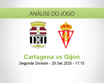 Prognóstico FC Cartagena Sporting Gijón (20 Setembro 2020)