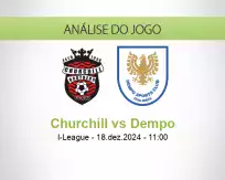 Prognóstico Churchill Dempo (18 December 2024)