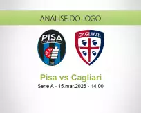 Prognóstico Pisa Cagliari (15 March 2026)