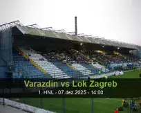 Prognóstico Varazdin Lok Zagreb (07 December 2025)