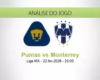 Pumas vs Monterrey