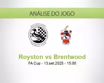 Prognóstico Royston Brentwood (13 September 2025)