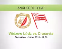 Prognóstico Widzew Lódz Cracovia (20 February 2026)