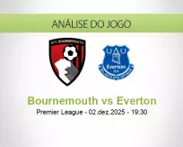 Prognóstico Bournemouth Everton (02 December 2025)