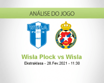 Prognóstico Wisła Plock Wisla (28 Fevereiro 2021)