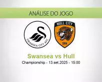 Prognóstico Swansea Hull (13 September 2025)