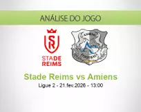 Prognóstico Stade Reims Amiens (21 February 2026)