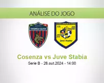 Prognóstico Cosenza Juve Stabia (26 October 2024)