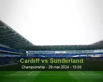 Prognóstico Cardiff Sunderland (29 March 2024)
