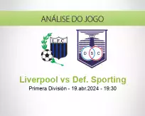 Prognóstico Liverpool Def. Sporting (19 April 2024)